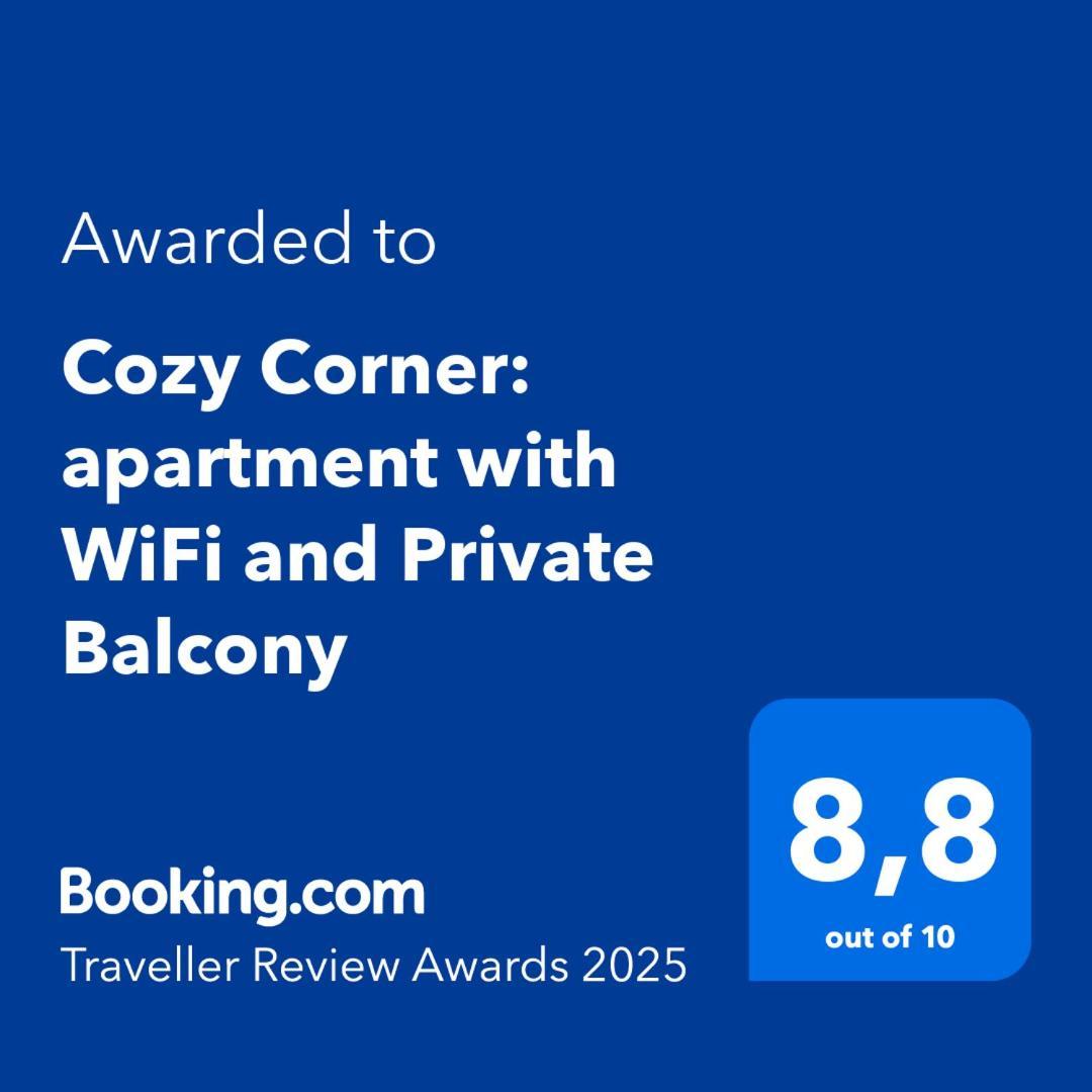 Cozy Corner: Apartment With Wifi And Private Balcony วรอตซวาฟ ภายนอก รูปภาพ